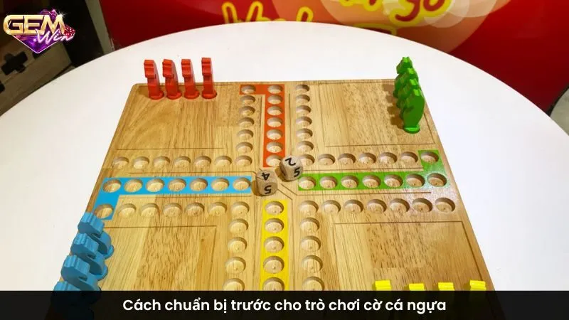 Cách chuẩn bị trước cho trò chơi cờ cá ngựa